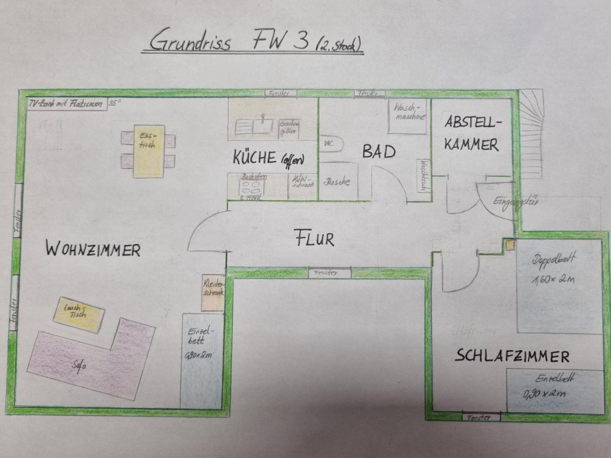 Ferienwohnungen Springer In Schoenefeld Ot Grossziethen Div Apartments Fuer Bis Zu 6 Personen Eksteriør billede